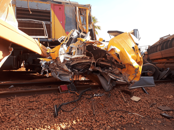 Train Collision at Weipa